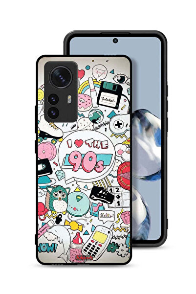 Tolwak غطاء حماية لهاتف Xiaomi 12 Pro - أحب التسعينيات