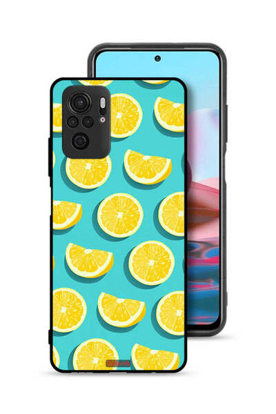 Tolwak Xiaomi Redmi Note 10S Protective Case Cover Pattern Of Oranges