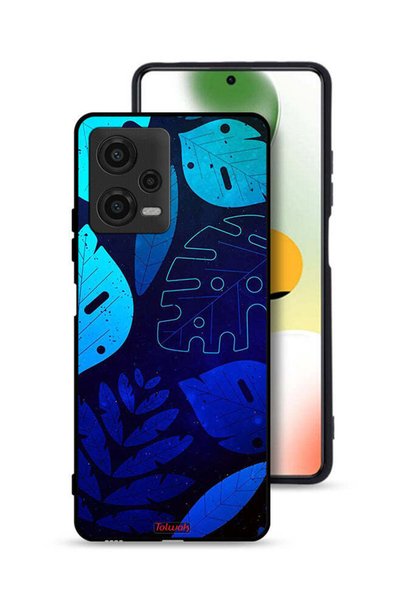 Tolwak غطاء حماية لهاتف Xiaomi Poco X5 بنقشة أوراق الشجر