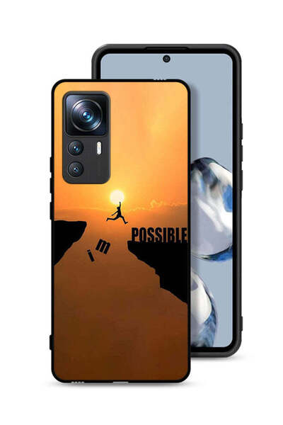 Tolwak غطاء حماية لهاتف Xiaomi 12T Pro مطبوع عليه عبارة "أنا ممكن"