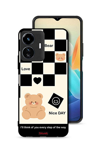 Tolwak غطاء حماية لهاتف Vivo Y77e 5G سأفكر فيك في كل خطوة على الطريق