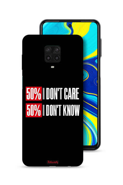 Tolwak غطاء حماية لهاتف شاومي ريدمي نوت 9 برو - لا يهمني