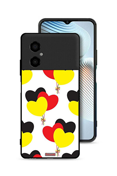 Tolwak غطاء حماية Xiaomi Poco M4 5G بثلاثة قلوب