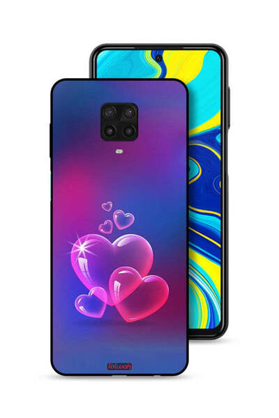 Tolwak غطاء حماية لهاتف شاومي ريدمي نوت 9S بنقشة قلوب الماء