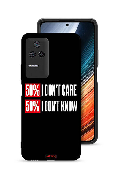 Tolwak غطاء حماية لهاتف شاومي ريدمي K50 - لا يهمني