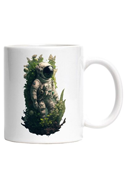 INOVATIX Εξατομικευμένη λευκή κούπα, Αστροναύτης, Επιστημονική φαντασία, Βλάσ...