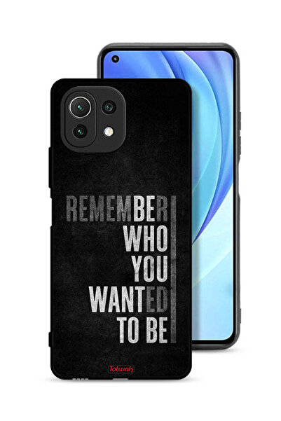 Tolwak غطاء حماية لهاتف شاومي مي 11 لايت تذكر من أردت أن تكون