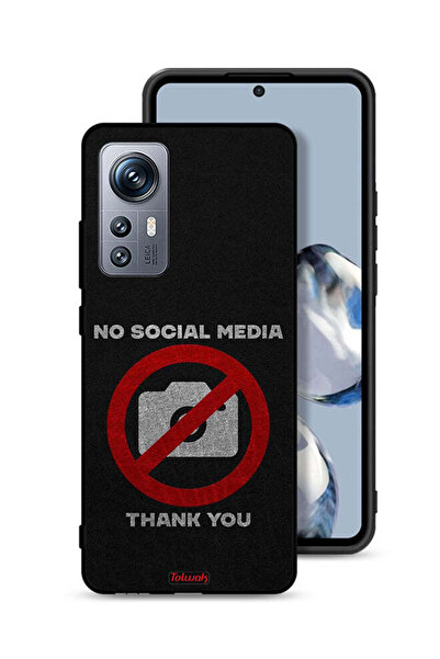 Tolwak غطاء حماية لهاتف Xiaomi 12S لا يدعم وسائل التواصل الاجتماعي، شكرًا لك