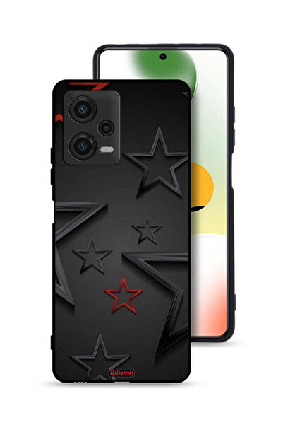 Tolwak غطاء حماية لهاتف Xiaomi Poco X5 بنقشة نجوم