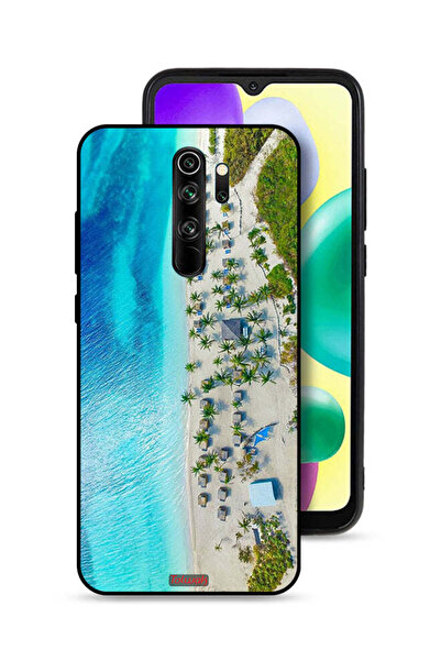 Tolwak غطاء حماية لهاتف شاومي ريدمي نوت 8 برو - لون الشاطئ