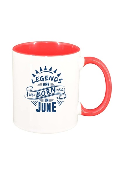 INOVATIX Cana alba personalizata, Legend, interior rosu, D73, INOVATIX®. 330ml