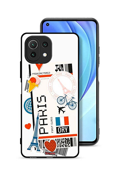 Tolwak غطاء حماية لهاتف شاومي مي 11 لايت - ملصق باريس