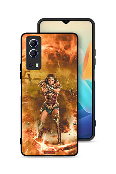 Tolwak غطاء حماية لهاتف Vivo iQOO Z3 5G بتصميم Wonder Women