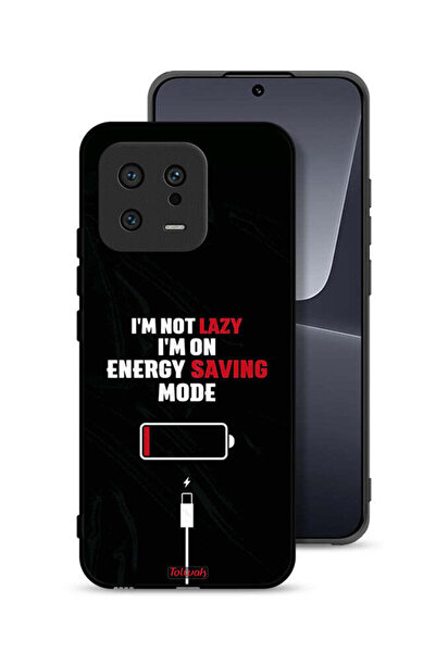 Tolwak غطاء حماية لهاتف شاومي 13 - أنا لست كسولاً، أنا في وضع توفير الطاقة