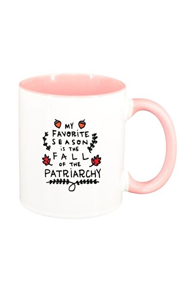 INOVATIX Персонализирана бяла чаша, патриархат, розов интериор, D1478, INOVAT...