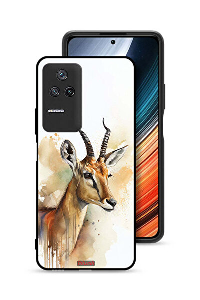 Tolwak غطاء حماية شاومي ريدمي K50 بتصميم غزال تجريدي