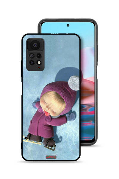 Tolwak غطاء حماية لهاتف شاومي ريدمي نوت 11 برو 5G بتصميم دمية لطيفة