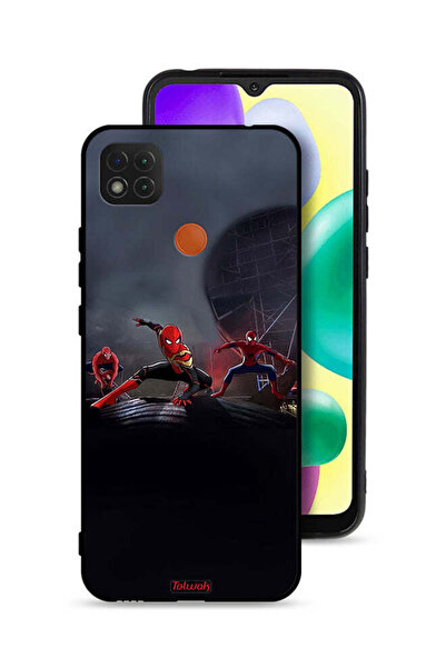Tolwak غطاء حماية لهاتف شاومي ريدمي 10A بثلاثة عناكب