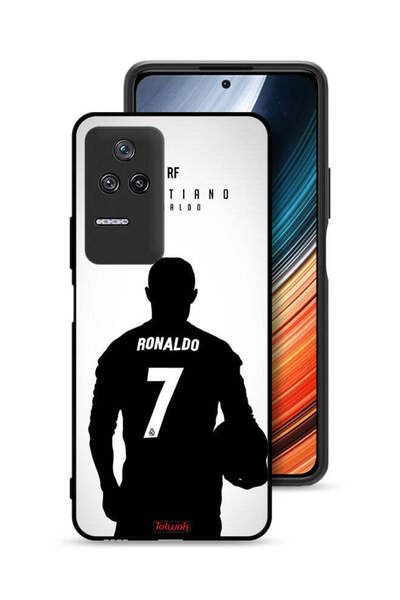 Tolwak غطاء حماية شاومي ريدمي K50 بقناع كريستيانو رونالدو