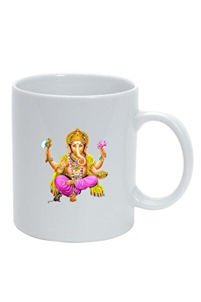 INOVATIX Εξατομικευμένη λευκή κούπα, Ινδική, λευκή, D368, INOVATIX®. 330ml