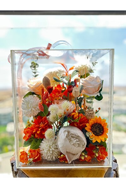 GİZ TASARIM Hediye Kutusu "pleksi Üzerine Istenilen Not Yazılabilir"