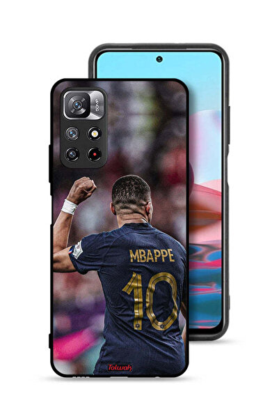 Tolwak غطاء حماية لهاتف شاومي ريدمي نوت 11 4G بتصميم مبابي 10