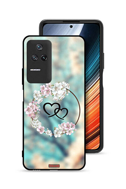 Tolwak غطاء حماية لهاتف شاومي ريدمي K50 برو بتصميم قلوب في خاتم فني