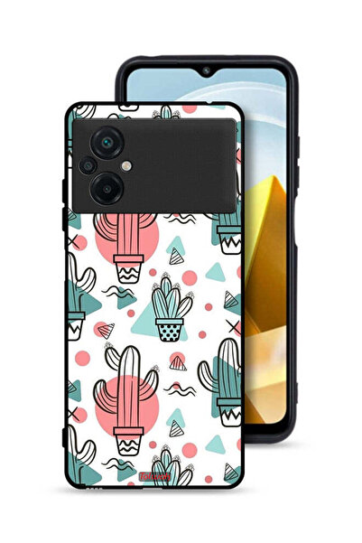 Tolwak غطاء حماية لهاتف Xiaomi Poco M5 4G بلون الصبار