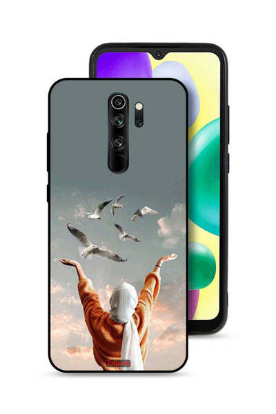 Tolwak Xiaomi Redmi Note 8 Pro Protective Case Cover Birds Flying