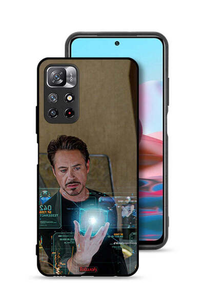 Tolwak غطاء حماية لهاتف شاومي ريدمي نوت 11 4G، الرجل الحديدي