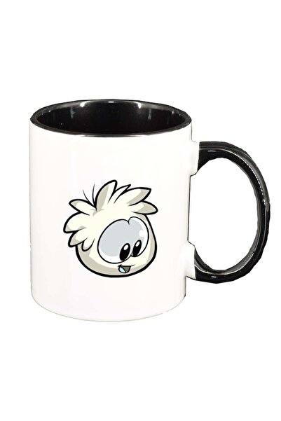 INOVATIX Cana alba personalizata, Cartoon, interior negru, D220, INOVATIX®. 3...