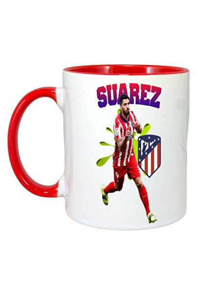 INOVATIX Cana Alba Personalizata, Suarez Atletico Madrid, Maner Si Interior R...