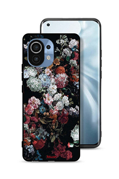 Tolwak غطاء حماية لهاتف شاومي مي 11 بنقشة ورود عتيقة