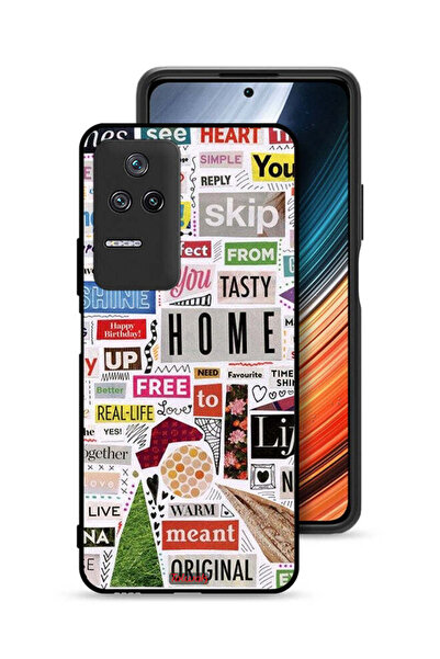 Tolwak غطاء حماية لهاتف Xiaomi Poco F4 مع ملصقات أصلية
