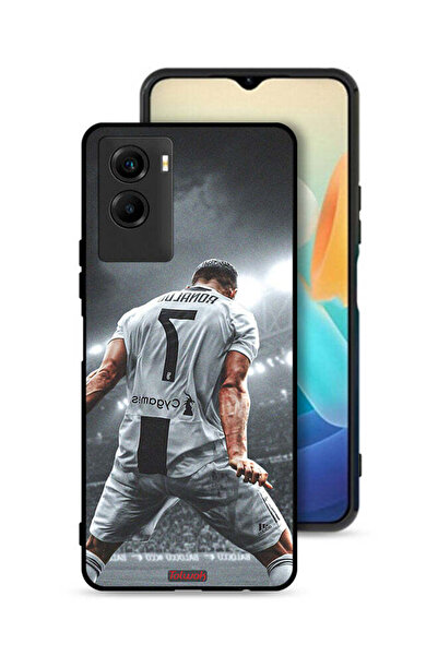 Tolwak غطاء حماية لهاتف Vivo Y55s 5G (2021) بطبعة احتفال كريستيانو رونالدو