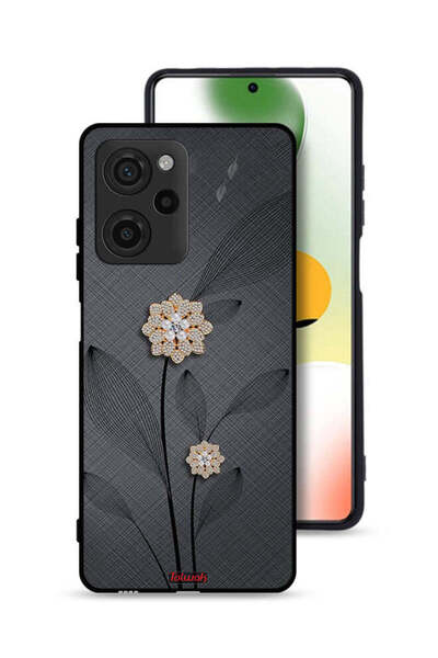 Tolwak غطاء حماية شاومي بوكو X5 برو بتصميم زهور ماسية