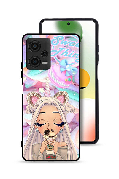 Tolwak غطاء حماية لهاتف Xiaomi Poco X5 بتصميم Sweet Thing