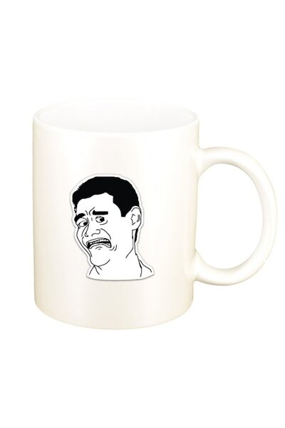 INOVATIX Персонализирана бяла чаша, Meme - Harold, D1401, INOVATIX®. 330 мл