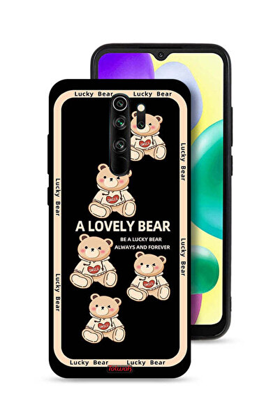 Tolwak غطاء حماية لهاتف شاومي ريدمي نوت 8 برو - دب جميل