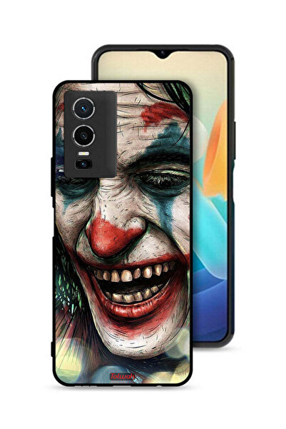 Tolwak غطاء حماية لهاتف Vivo Y76 5G بتصميم وجه الجوكر الضاحك