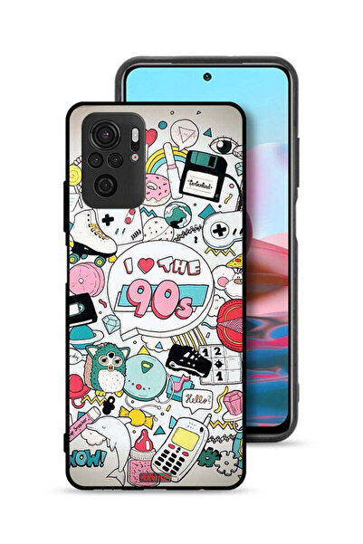 Tolwak غطاء حماية لهاتف شاومي ريدمي نوت 10 4G - أحب التسعينيات