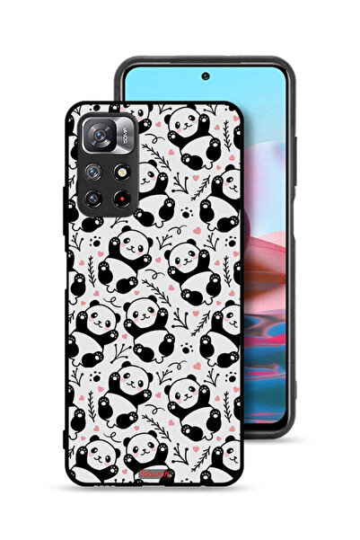 Tolwak غطاء حماية لهاتف شاومي ريدمي نوت 11 4G بنمط باندا