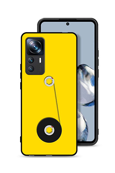 Tolwak غطاء حماية لهاتف Xiaomi 12T Pro بتصميم عجلة الكاسيت