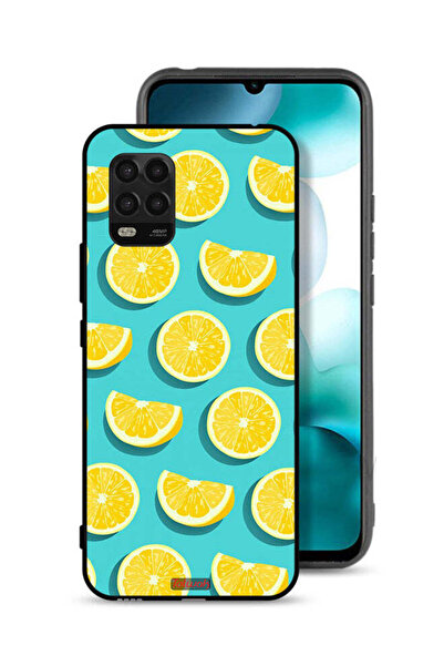 Tolwak غطاء حماية لهاتف شاومي مي 10 لايت 5G بنمط برتقالي