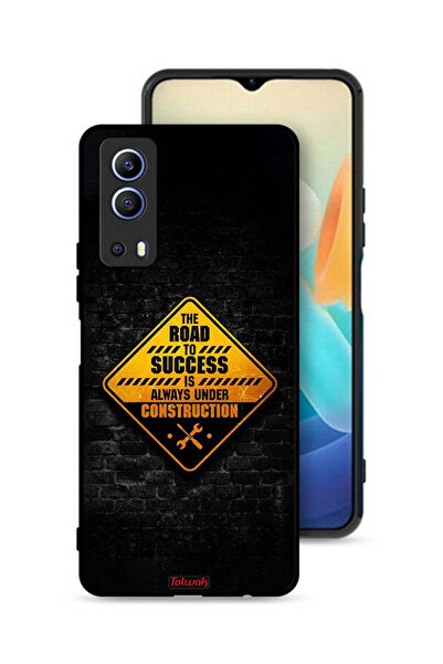 Tolwak غطاء حماية لهاتف Vivo iQOO Z3 5G الطريق إلى النجاح دائمًا قيد الإنشاء