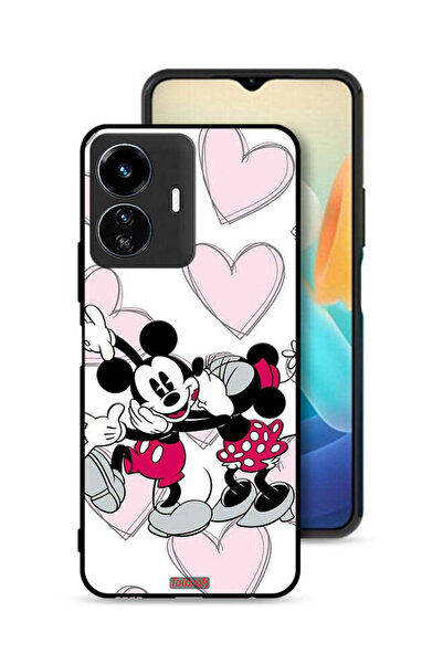 Tolwak غطاء حماية لهاتف Vivo Y77e 5G بتصميم عناق ميكي ماوس