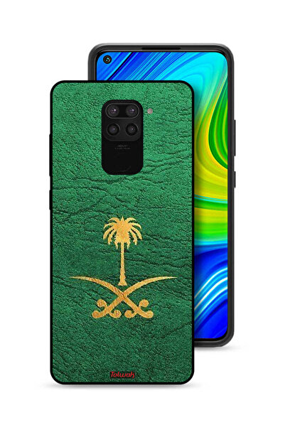 Tolwak غطاء حماية لهاتف شاومي ريدمي نوت 9 مع علامة المملكة العربية السعودية ع...