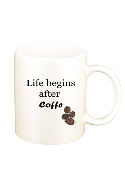 INOVATIX Cana alba personalizata, Αγάπη για τον καφέ, D1033, INOVATIX®. 330ml