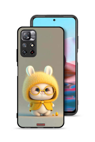Tolwak غطاء حماية لهاتف شاومي ريدمي نوت 11 4G - أرنب صغير