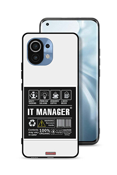 Tolwak غطاء حماية Xiaomi Mi 11 - ملصق مدير تكنولوجيا المعلومات